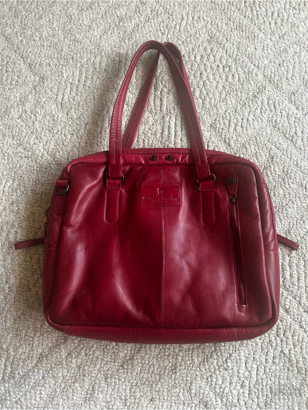 Aunts And Uncles Red Tote/laptop Bag